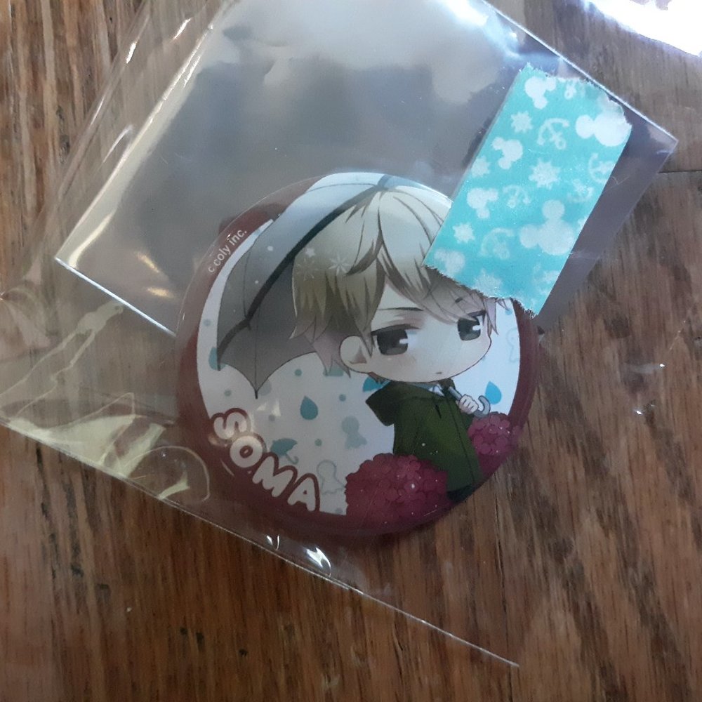 Stand My Heroes Kujo Soma Pin